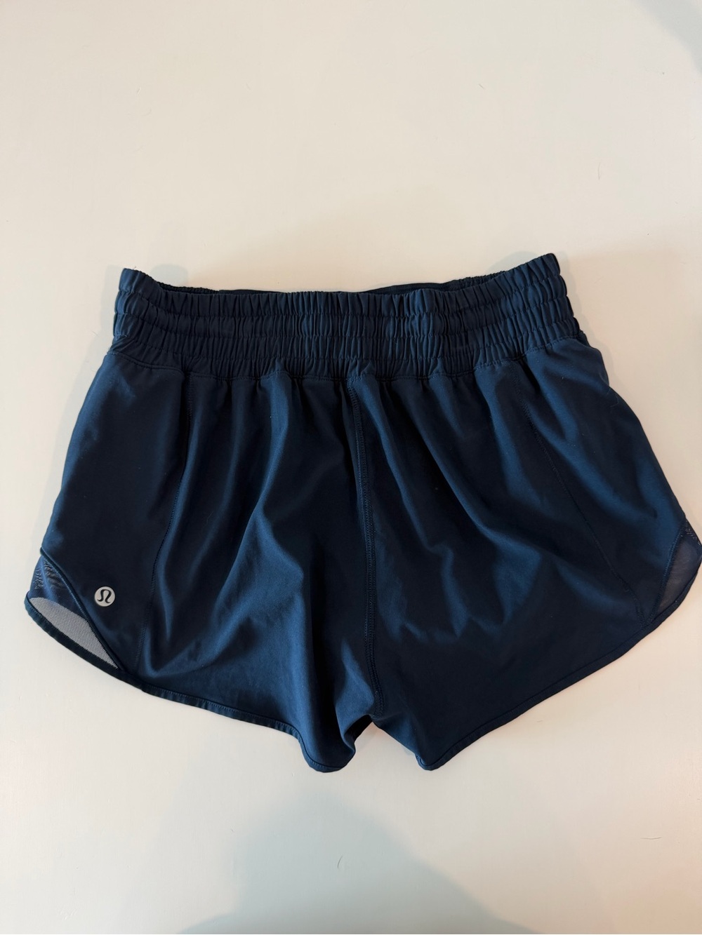 lululemon athletica Hotty Hot High-Rise Lined Short 2.5" navy 4 - Picture 2 of 2